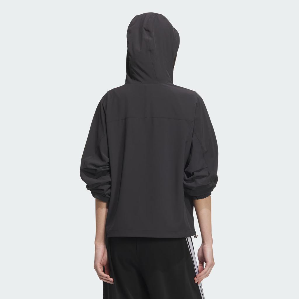 Adidas Must Haves Ss25 All Day Logo Sports Casual Hooded Long Sleeve Jacket Women Jacket KC0028