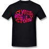 Мужская футболка Sly Family Stone с логотипом Черная