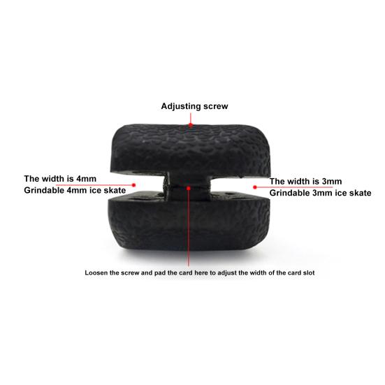 Точильный камень для коньков, отличный прочный универсальный точильный камень для коньков, хоккейный точильный камень, инструмент, точилка для коньков для катания на коньках