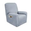 1 2 3 Seat Stretch Sectional Recliner Sofa Slipcover Soft Washable Furniture Protector Couch Cover with Elastic Bottom