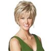 Синтетические парики для женщин Натуральный парик Блондинка Коричневый с челкой Короткие стрижки Парик для мамы Подарки Женские парики Термостойкие парики