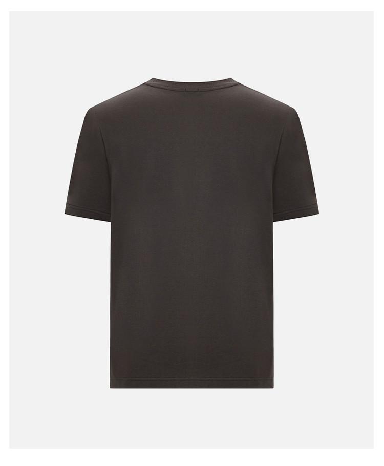 Men's Short-Sleeved T-Shirt with Letter Logo