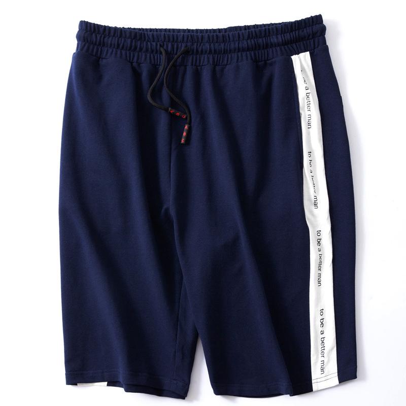 Мужские повседневные классические шорты, спортивные хлопковые спортивные шорты с завязками, шорты для отдыха со свободным кроем из джерси для бега, тренировок, баскетбола