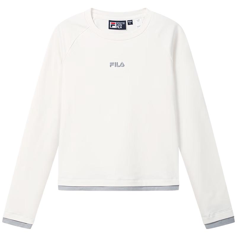 FILA Women's Slim-Fit Knit Long Sleeve Top