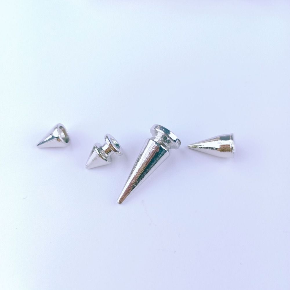 80 Sets DIY Decoration Punk Rivet Mixed Size Back Studs & Spike Cone Screw  Leather Craft