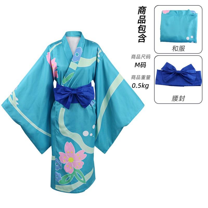 Demon Slayer Cosplay Costume Entertainment District Tanjiro Zenitsu Inosuke Kimono Anime Role Play