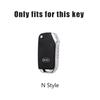 CAONU1 Zinc Alloy Leather Car Key Case Cover For KIA Ceed 2023 CD Forte 2018 2019 2021 Cerato 2019 K3 Gt Seltos Sportage 2020 Sorento