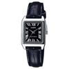 Casio Standard Cheap Casio Women's Quartz Watch with Stainless Steel and Leather Strap, Black, LTP-V007L-1B [Parallel Import]