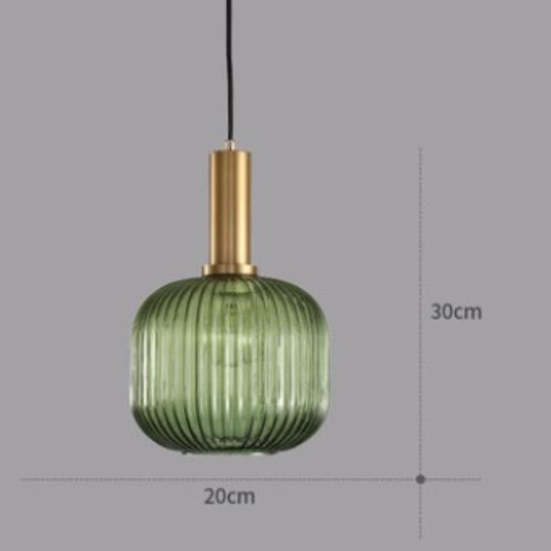 Macaron Nordic Retro ресторан разноцветные стеклянные подвесные светильники Креативная лампа для гостиной Простая прикроватная лампа светодиодный светильник E27