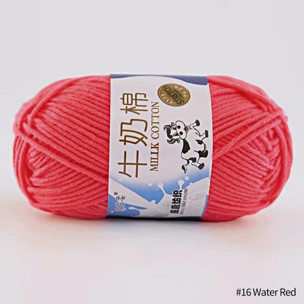 FEIJIEAST 50 г/рулон молочно-хлопковой пряжи, 5-слойная нить для ручного вязания, мягкие теплые хлопковые нитки «сделай сам», детская шерсть для ручного вязания крючком, пряжа