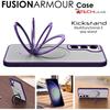 Galaxy S23 Plus Stand Case [Fusion Armour Ring] Premium Tough Rugged Protective Magnetic Kickstand Case, Wireless Charging Case for Samsung S23+