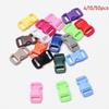 Plastic 3/8" 10mm Paracord Bracelet Accessories Webbing Outdoor Tool Dog Collar Strap Camp Bag Parts Side Release Buckle