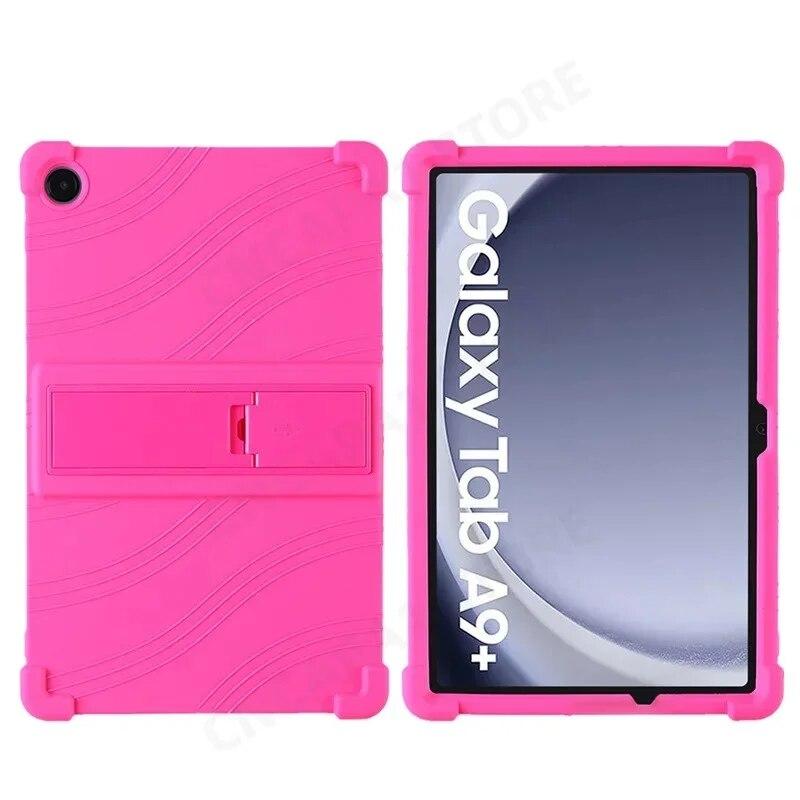 Thicken Silicone Case For Samsung Galaxy Tab A9 Plus SM-X210 X216B Protective Tablet Sleeve For Galaxy Tab A9+ 11'' Tablet Case