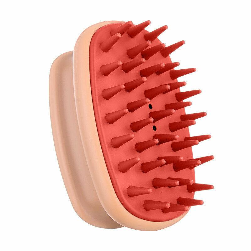 Массажер для кожи головы, шампунь, щетка, скребок для кожи головы, инструмент для удаления перхоти, влажные сухие волосы