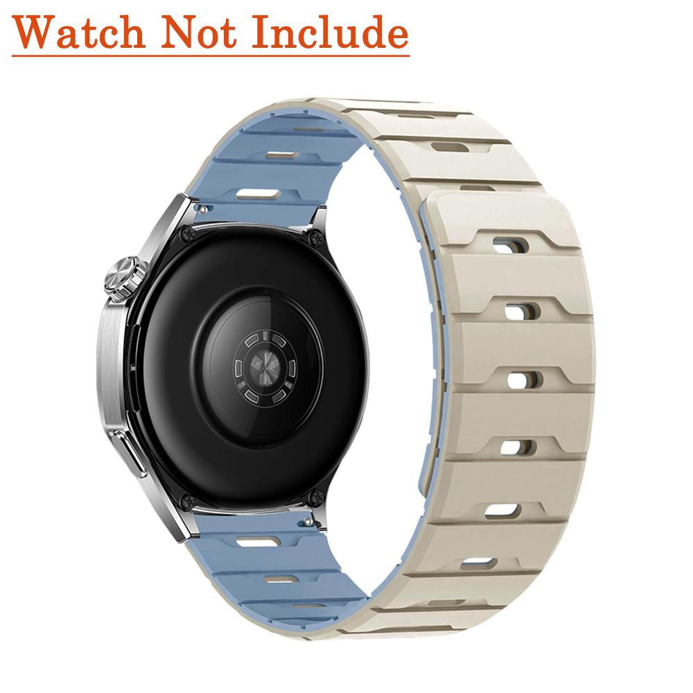 18мм 20мм 22мм Силиконовый ремешок для Huawei Watch GT6 GT5 6Pro GT4 46мм Магнитный ремешок для Samsung Galaxy Watch 7 6 5 4 Classic 5Pro