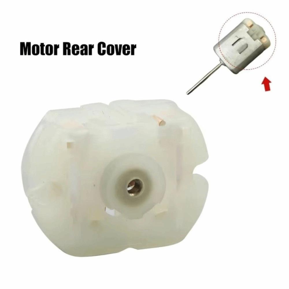 12V DC Motor Rear Cover White Central Lock Part Carbon Brush Holder Central Lock