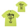Mens Short Sleeve T-Shirt Loose Fit Round Neck Letter Print Casual Street Style Couples Top