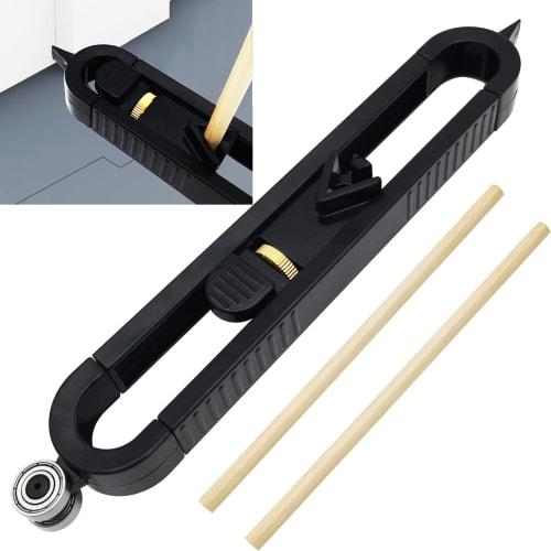 Contour Gauge, CTRICALVER Contour Gauge, Accurately Copy Irregular Shapes, Profile Scribing Ruler, Adjustable Locking Precision Woodworking Measuring