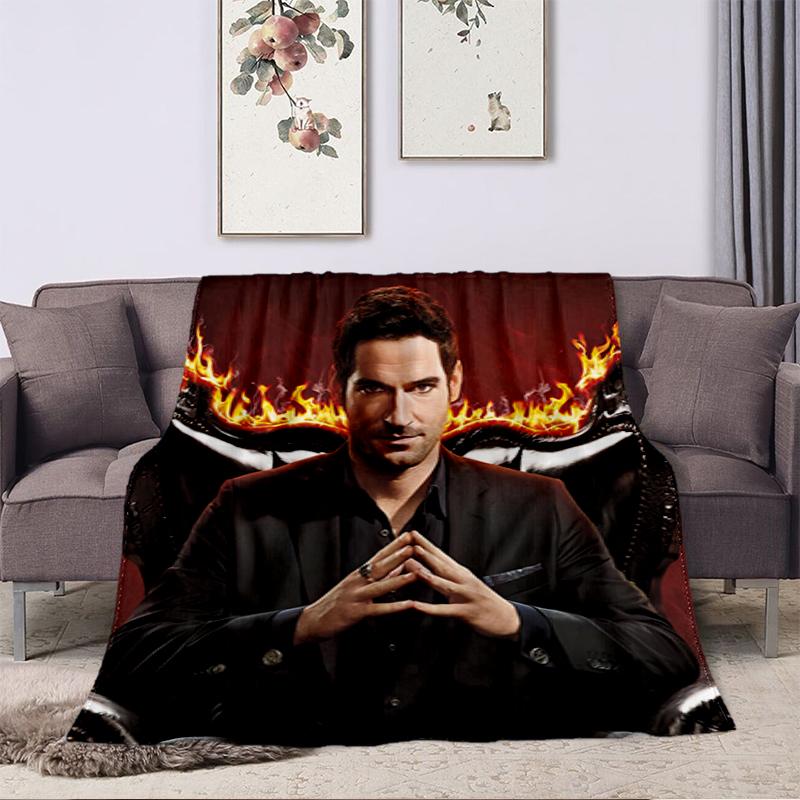 1PC Horror movie theme blanket, all-season lightweight home office outdoor nap multifunctional blanket, Halloween gifts