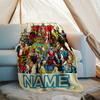 Personalized Custom Name Blanket - He-Man and the Masters of the Universe Print Design,Blanket for Sofa,Bed,Travel,Camping - Soft and Warm, Great Gift