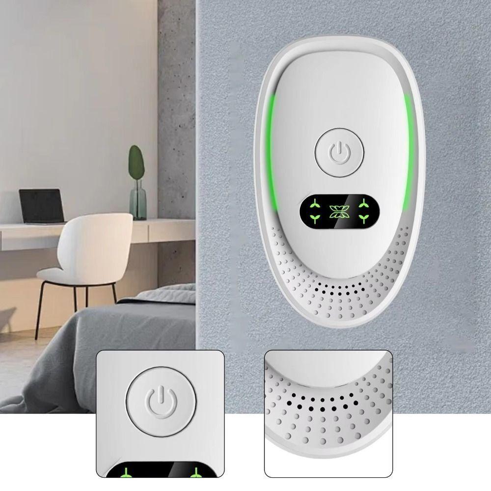 Portable Air Cleaner US UK EU Plug Plug-In Air Purifier Air Cleaning Air Purifier Bathroom