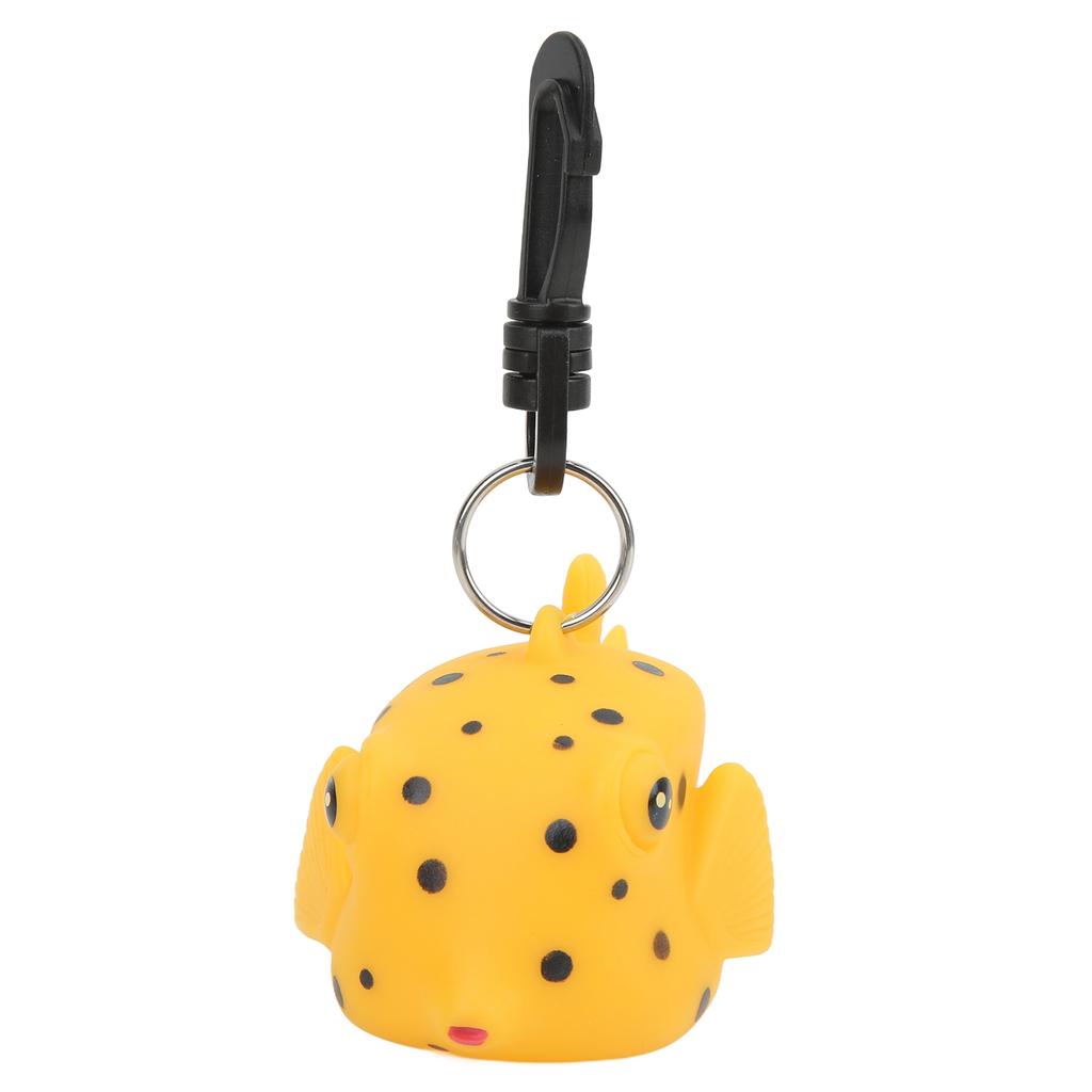 Мультяшная рыба Защитная крышка мундштука для дайвинга Зажим для регулятора второй ступени Желтый