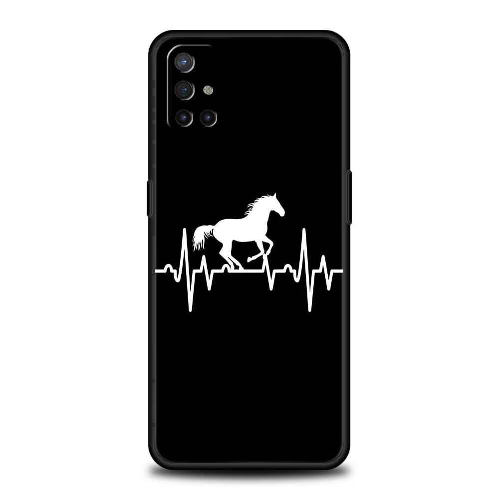 Чехол для телефона для OnePlus 12 11 10 9 Pro 9T 12R 10R 9R 9RT 10T 8T 8 7 6T 7T Nord 2T CE 2 5G N200 N10 N100 Чехол Художественный с животными Лошадь