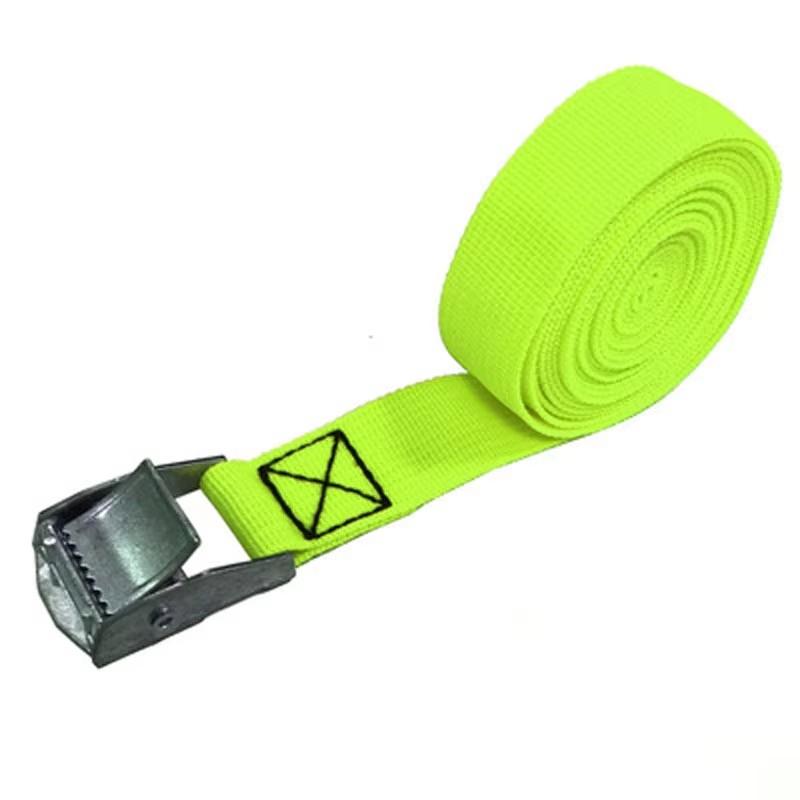 3/4m Zinc Alloy Ratchet Tie Down Strap Car Roof Rack Cargo Lashing Belt Vehicle Load Binding Rope with Buckle