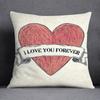 Наволочка для украшения дома на День святого Валентина с узором Купидона, квадратная наволочка, украшение для дома и офиса, наволочка