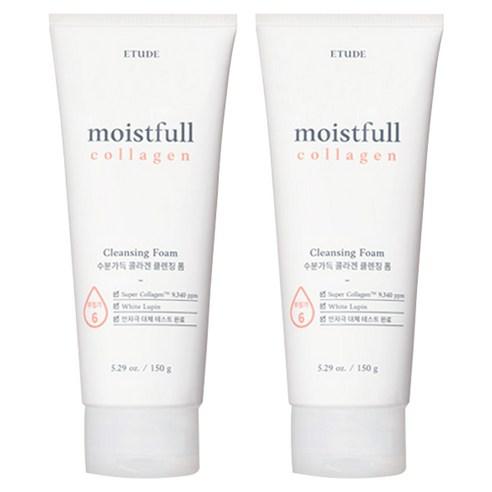 Etude Moistfull Collagen Cleansing Foam 150g (Double Pack)