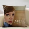 A-A-ADELE-S Чехол на подушку из альбома Декор для дома Льняной чехол на подушку для дивана: Приятный к коже и дышащий с невидимой молнией