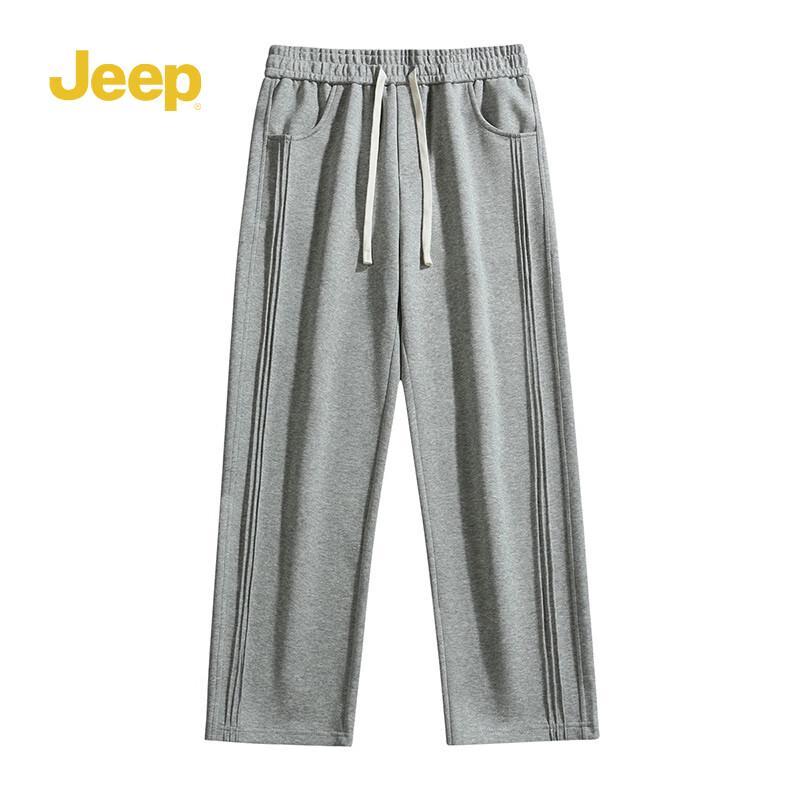 Jeep Men's Loose Straight Casual Sport Sweatpants P843MKP317