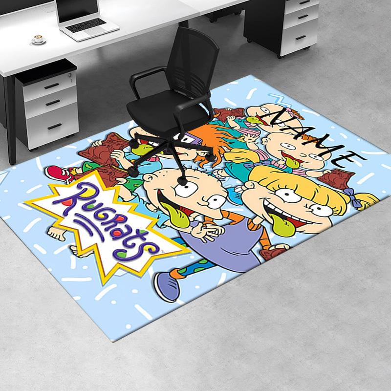 Rugrats, Adventure Office Carpet Soft Polyester Entrance Carpet Washable Non slip Machine Washable I