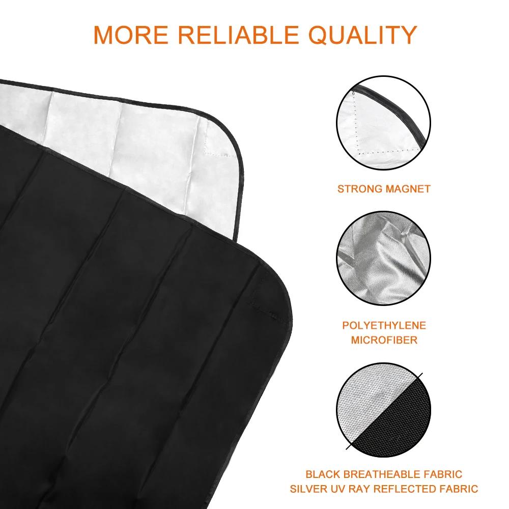 Car Windshield Cover Sunshade Parasol Auto Accessories For Kia PICANTO RIO CARNIVAL SELTOS MOHAVE CARENS NIRO CERATO VENGA K5Windshield Sunshades 1