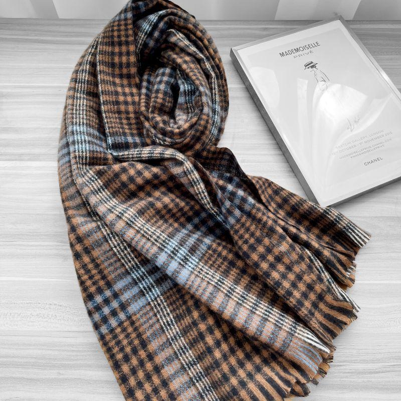 2025 Autumn and Winter Scarf Scarf Women's Plaid Scarf Imitation Cashmere Scarf Scarf Winter Versatile Shawl
