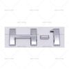 H-1 labeling is suitable for hyundai Huiyi H1 rear lettering tailgate logo, body H English labeling, car sticker emblem WW73