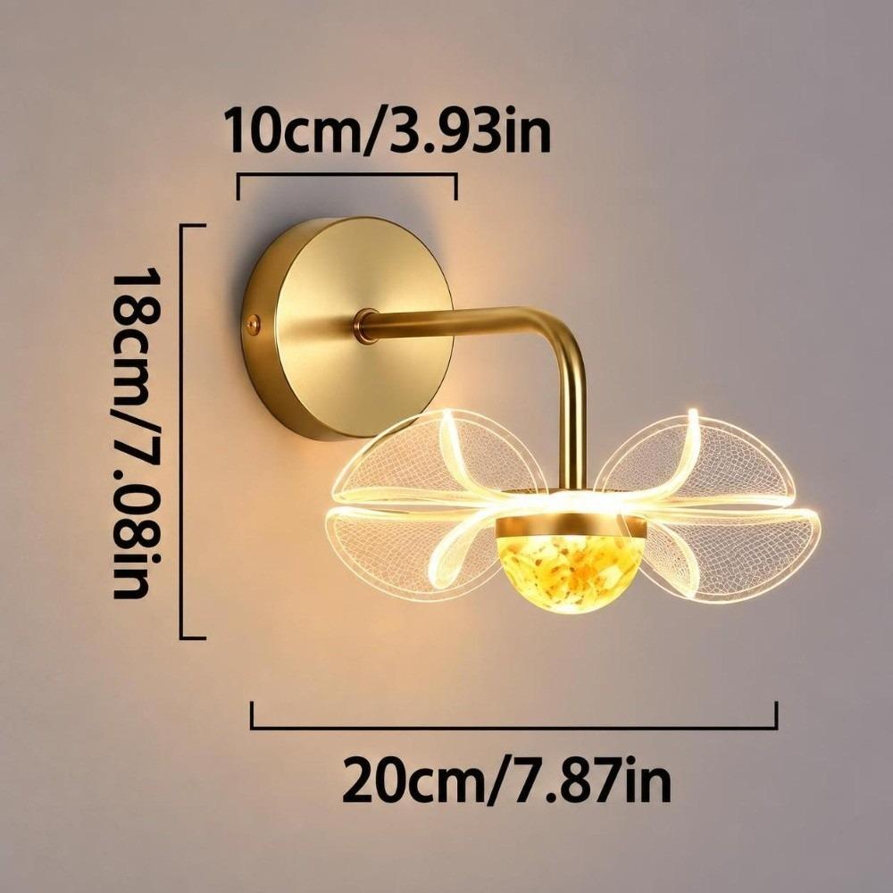 Flower Shaped Wall Sconce 85-265V Wall Light Modern Sconce  Indoor