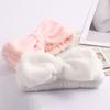 Hair Band for Washing Face Soft Bow Headband Coral Velvet Makeup Headband New Face Wash Hairbands