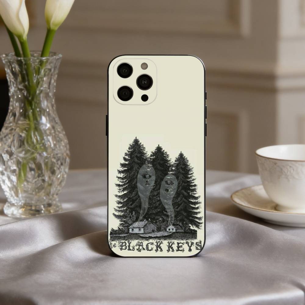 COOL The B-Black KeyS Bnd Phone Case Silicone Soft For IPhone 17pro 16 15 14 13 12 11 X XR Plus Pro Max Plus