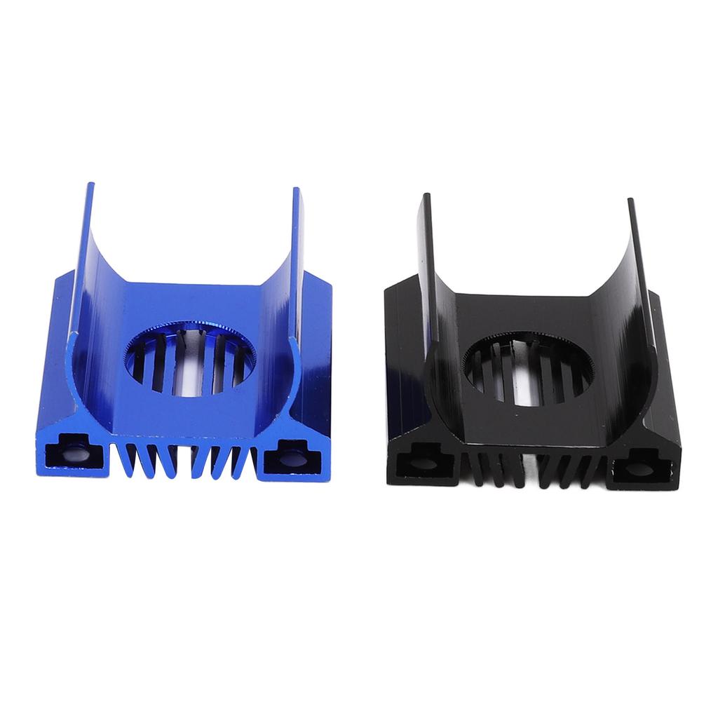 2pcs Brushed Motor Heat Sink Fins Professional Aluminium Alloy RC Motor Heat Sink Fins for TRX4M