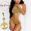 KODY PIERCING 18K Gold Plated Tree of Life Pendant Piercing For Your Belly Button - Quality Piercing