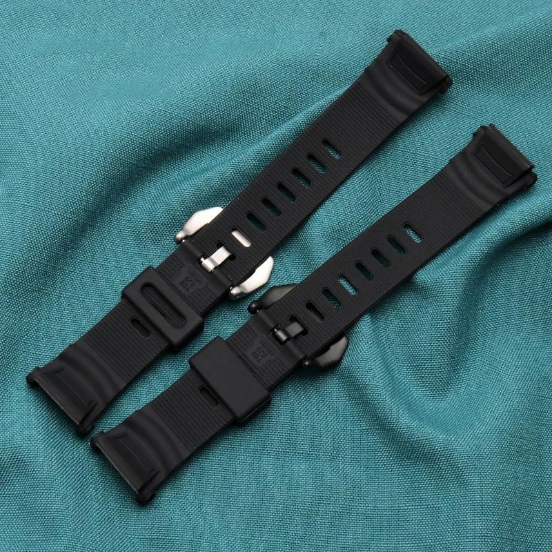 Силиконовый ремешок для часов Casio 3206 3135 PRG-130Y PRW-1500 PRW-1500Y Специальный ремешок PROTREK 26*18 мм Мужской ремешок для часов Браслет