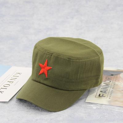 Китайская коммунистическая шляпа Красной Армии, мужская красная звездная армейская крутая шляпа