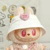 For 17cm Labubu Doll Clothes Fashion Clothes Hoodies Doll Clothes Color Match Hoodies Dolls Accessories Cute Decoration Little Cloths