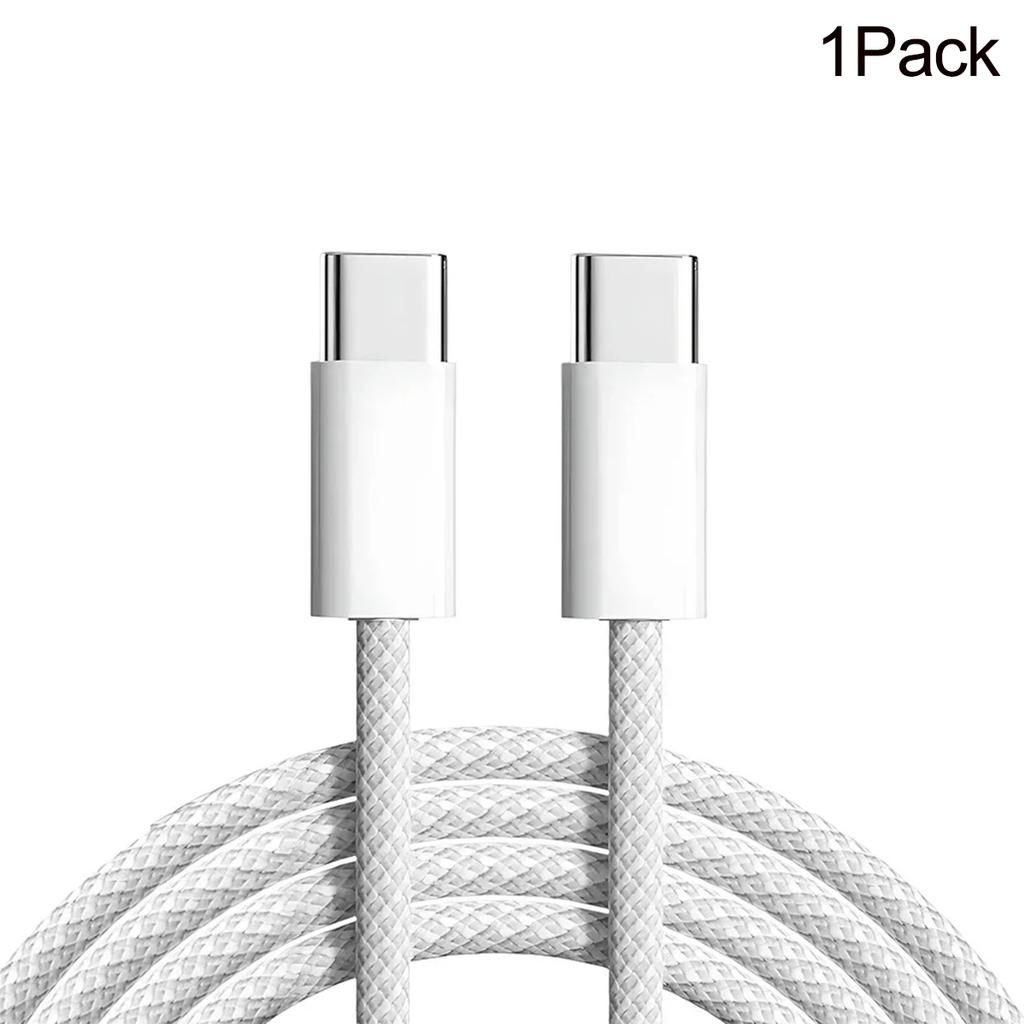 60W Fast Charger 3A USB C To Type C Cable For Apple iPhone 16 15 Pro Max Plus Quick Charging For Huawei Samsung Xiaomi Cable