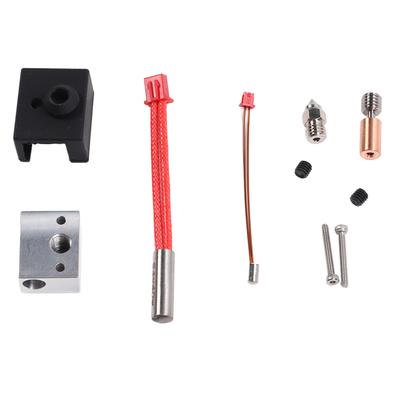 Комплект Hotend для 3D-принтера Hot End 300 celsius Nozzle Throat Heating Block 24V 40W Set for Ender 3 S1