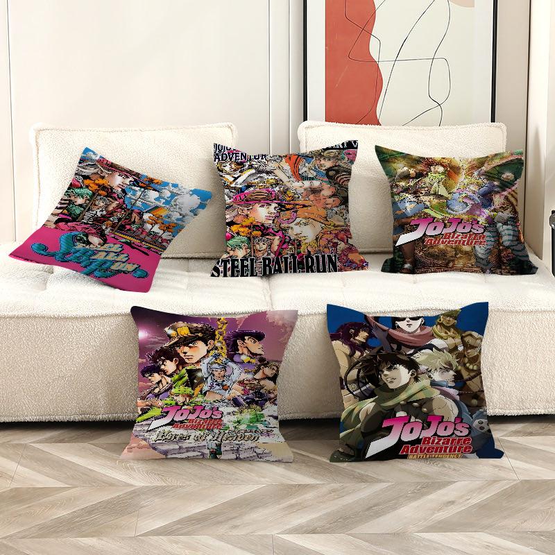Аниме JoJo's Bizarre Adventure Чехол на подушку с кленовым дизайном Счастливый Осенний Урожай Декор Праздничный Декор Чехол на Подушку