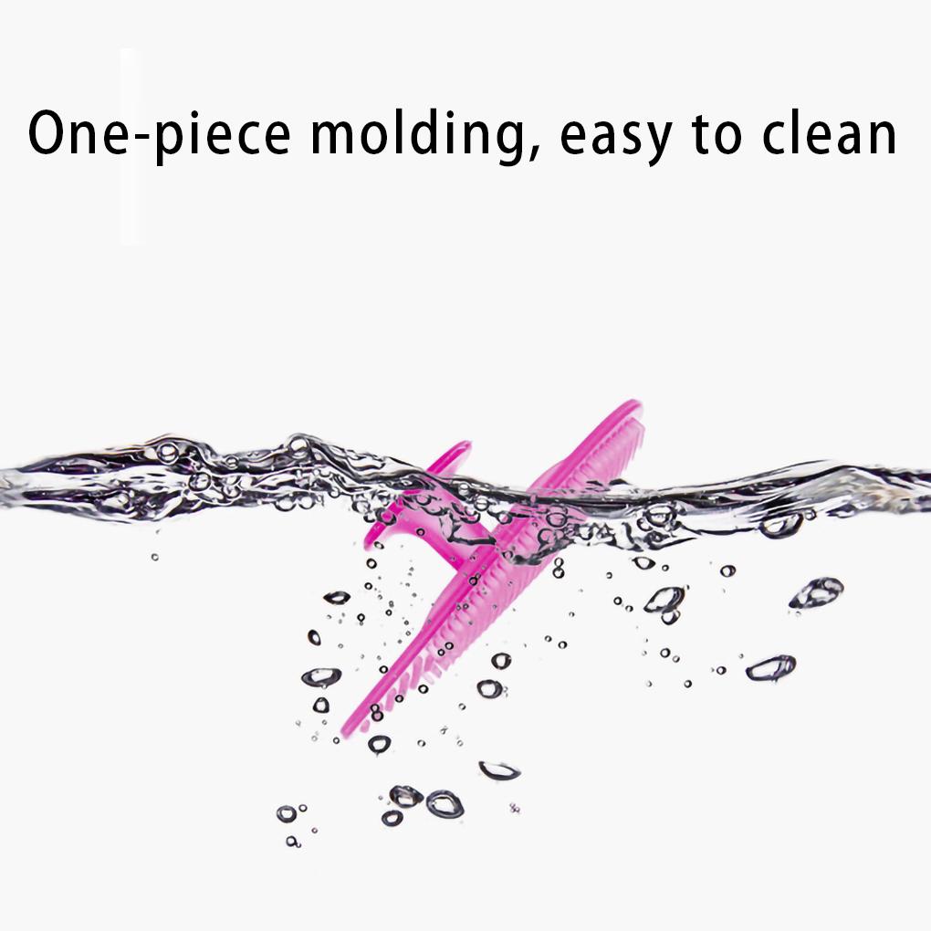 Baby Cleaning Bathing Brush Silicone Massage Wash Pad Shampoo Comb Soft Blackhead Remover Shower