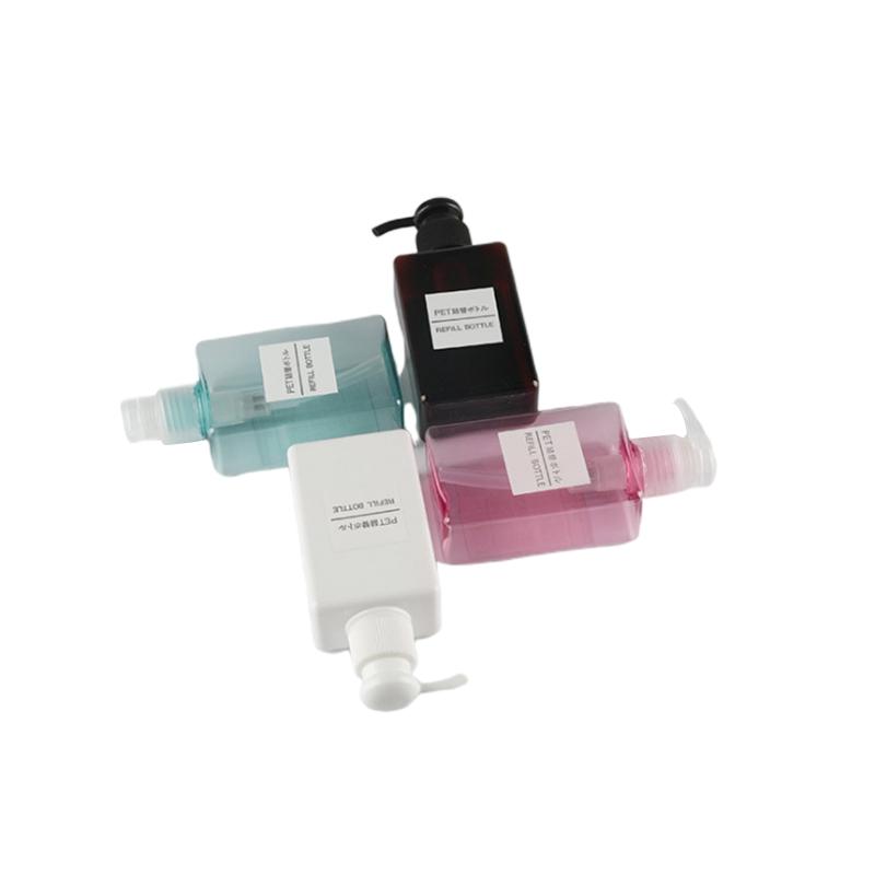 Бутылка для лосьона пластиковая прозрачная пустая портативная бутылка для шампуня(Нет этикетки)