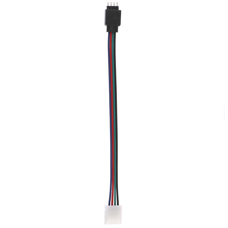 15Cm 5050 Rgb 4 Pin Led Strip Light Connectors Strip To Power Adaptor Connector